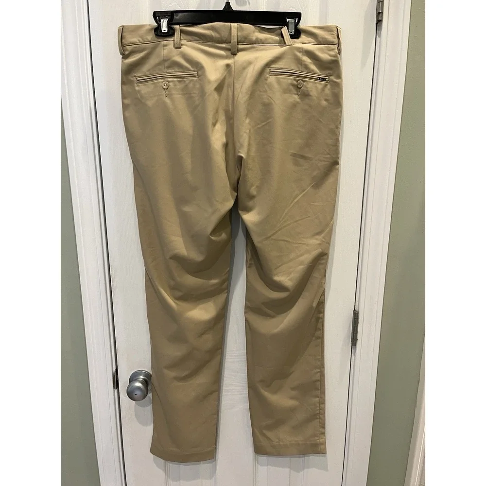 Polo Ralph Lauren Performance Slim Fit Polyester Chino Men's 35x32 Khaki Flat‎